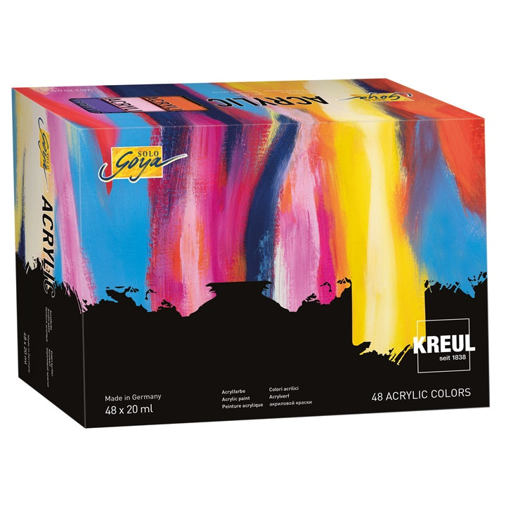 Set akrilnih boja Solo Goya KREUL 48 x 20 ml — slika 1
