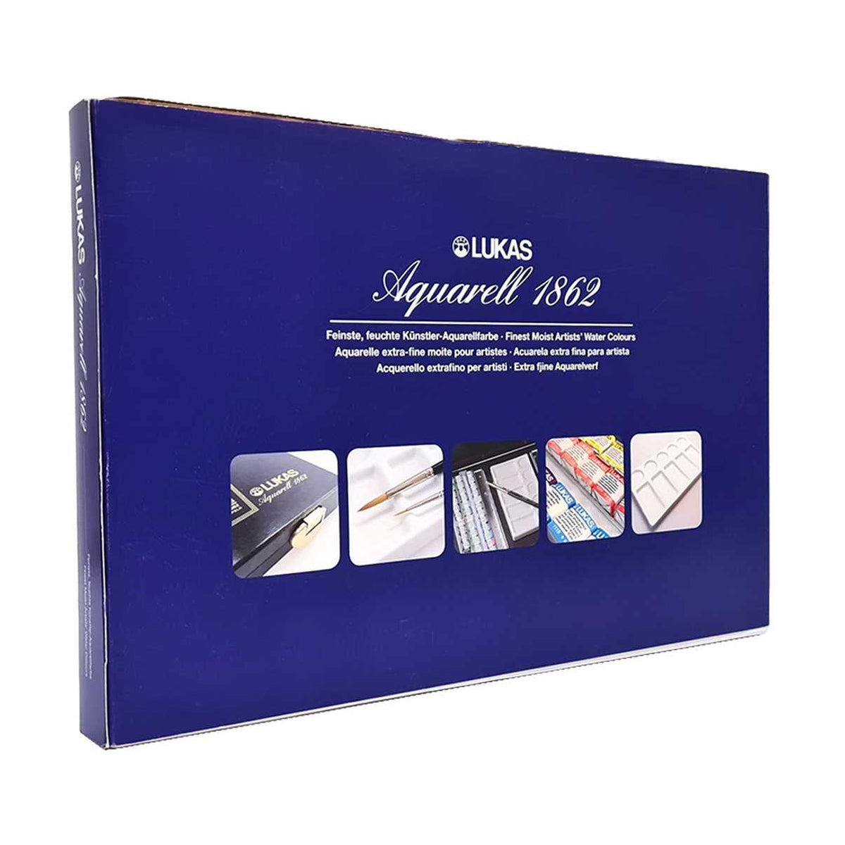 Set akvarel boja LUKAS Aquarell 1862 u kutiji - 70 posudica s priborom