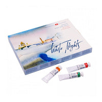 Set akvarel boja White Nights u 24 tube od 10 ml u originalnoj kartonskoj ambalaži.
