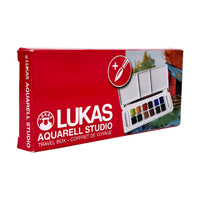 Set akvarelnih boja LUKAS Studio u plastičnoj kutiji - 13 dijelova
