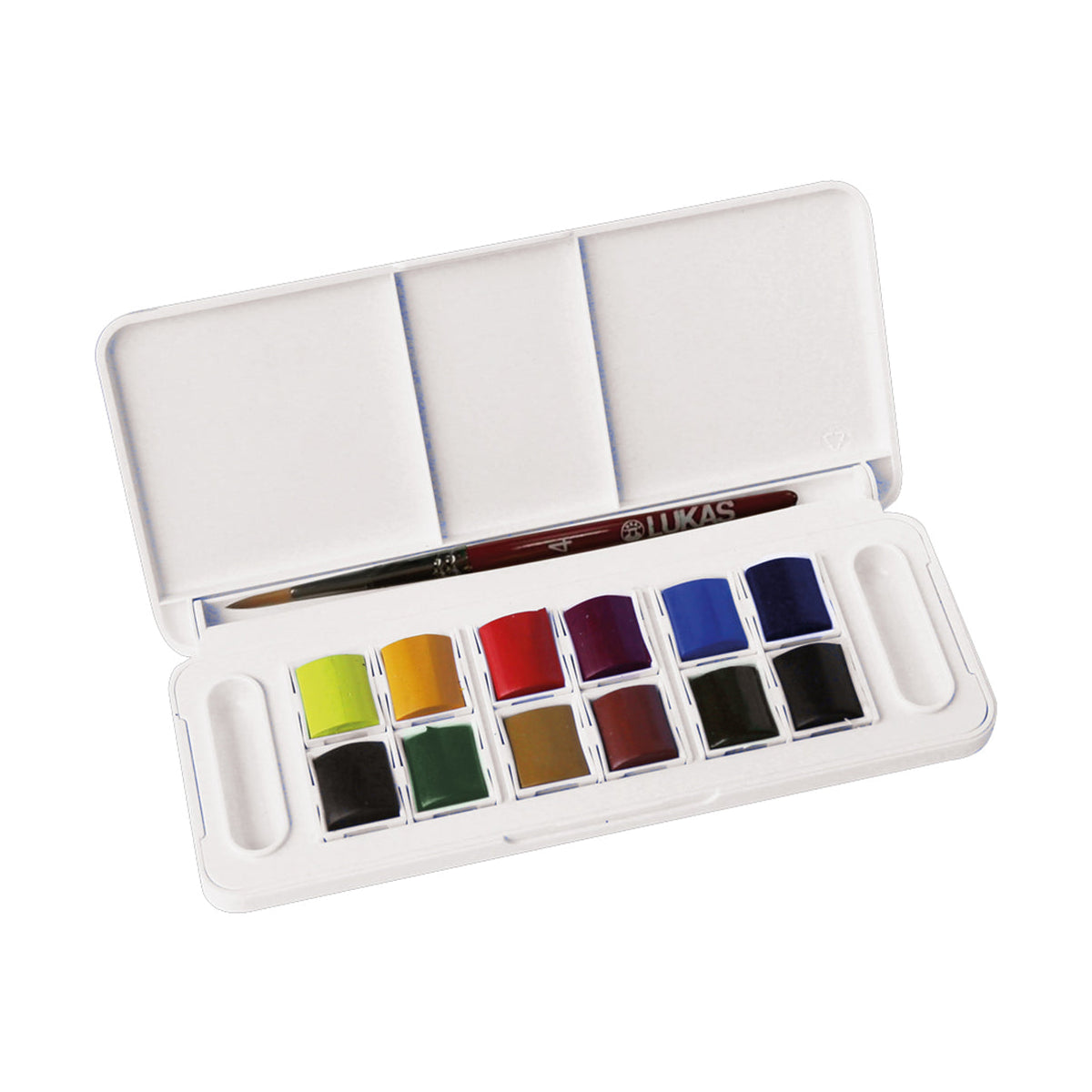 Set akvarelnih boja LUKAS Studio u plastičnoj kutiji - 13 dijelova