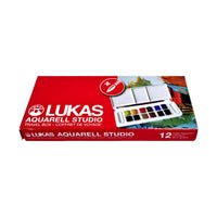 Set akvarelnih boja LUKAS Studio u plastičnoj kutiji - 13 dijelova