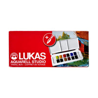 Set akvarelnih boja LUKAS Studio u plastičnoj kutiji - 13 dijelova