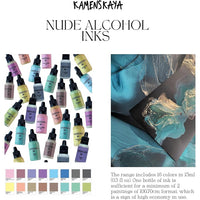 Set alkoholnih tinti NUDE KAMENSKAYA 16 x 15 ml — slika 4