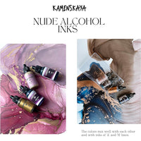 Set alkoholnih tinti NUDE KAMENSKAYA 16 x 15 ml — slika 5