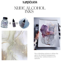 Set alkoholnih tinti NUDE KAMENSKAYA 16 x 15 ml — slika 7