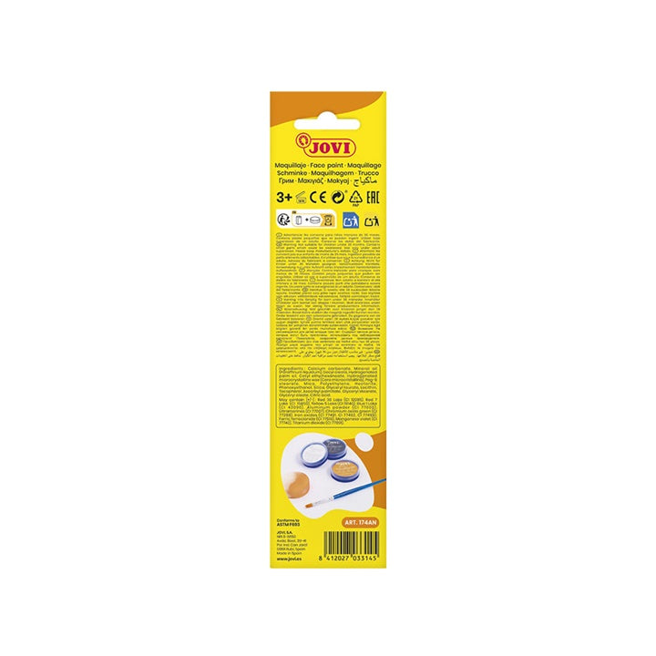 Set boja za lice Animal s priborom 3 x 8 ml — slika 5