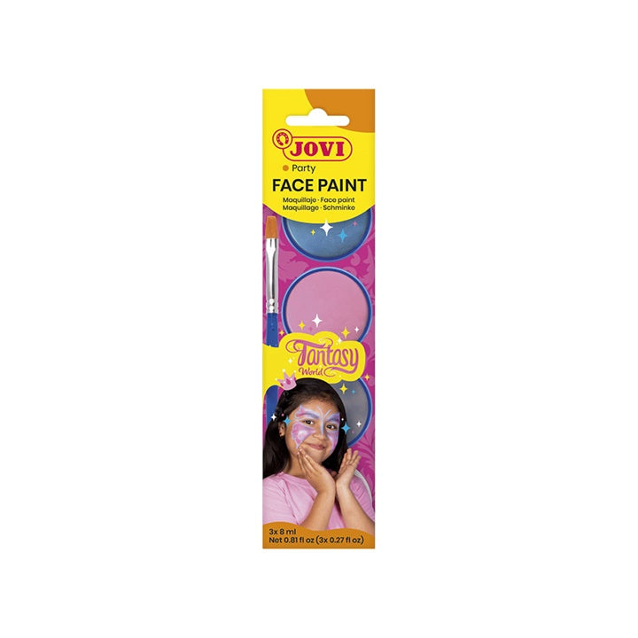 Set boja za lice Fantasy s priborom 3 x 8 ml — slika 4