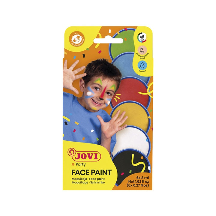 Set boja za lice u čašicama JOVI 6 x 8 ml — slika 3