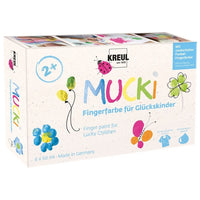 Set boja za slikanje prstima MUCKI - KREUL set 6 x 50 ml
