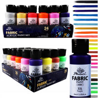 Set boja za tekstil Phoenix 12 – 24 x 59 ml