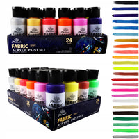 Set boja za tekstil Phoenix 24 x 59 ml