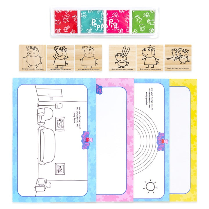 Set drvenih štambilja PEPPA PIG — slika 2