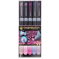 Set flomastera Chameleon 5 kom - Floral Tones