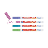 Set flomastera kredom EDDING 4085 metalik nijanse — slika 2