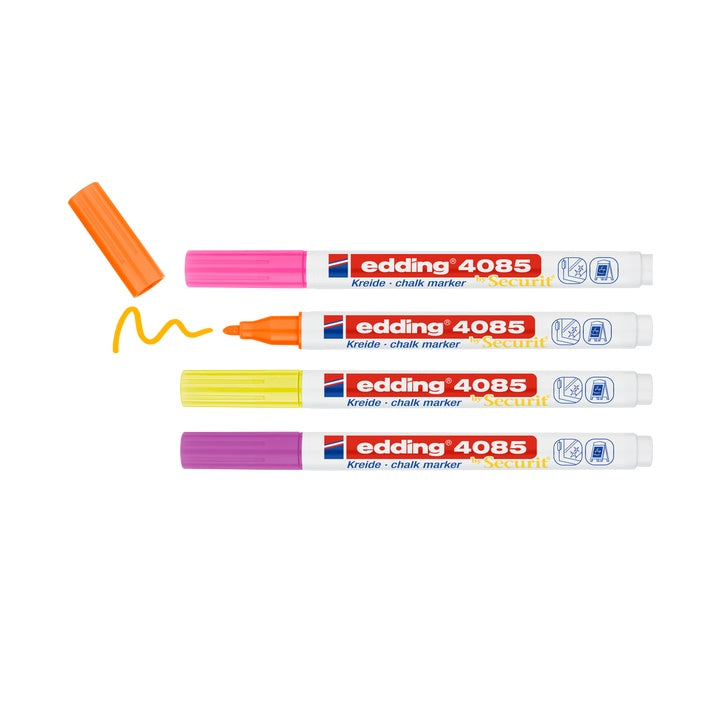 Set flomastera kredom EDDING 4085 neonskih nijansi — slika 2