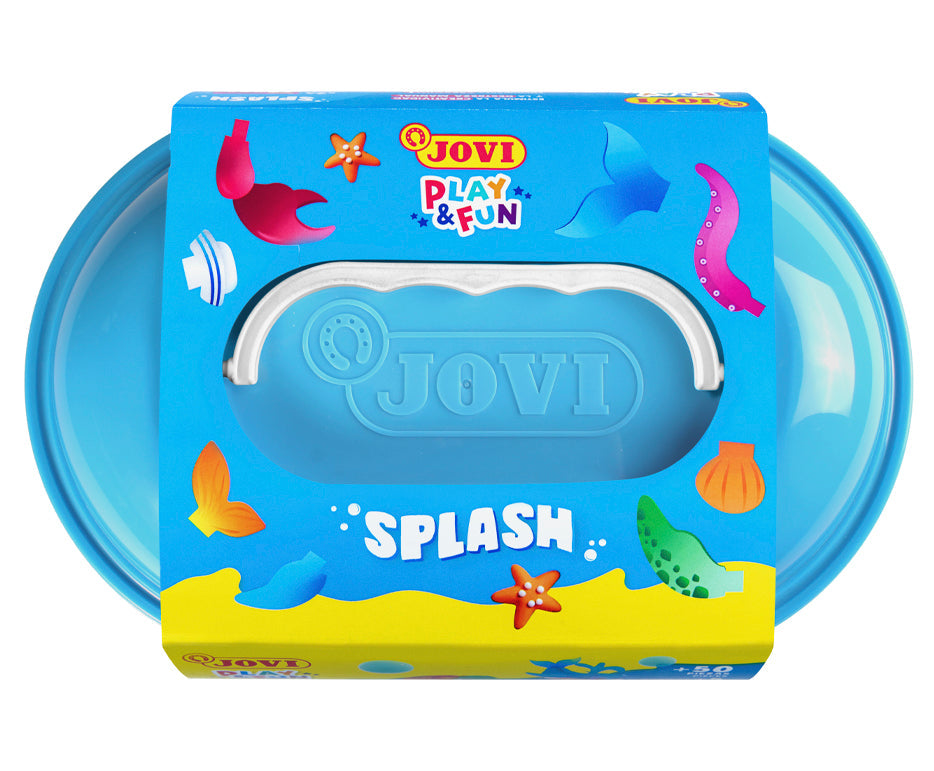 Set gline za modeliranje JOVI Play&Fun Splash 360 g u koferu