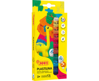 Set gline za modeliranje JOVI prirodni plastelin 10 x 15 g