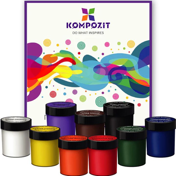 Set gvaš boja CLASSIC Kompozit 9x20 ml u originalnom pakovanju