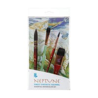 Set kistova Princeton Neptune za akvarel – 4-dijelni set