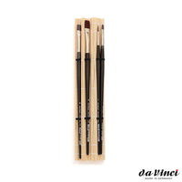 Set od 4 sintetička kista da Vinci Top Acryl 5004 za akrilno slikarstvo