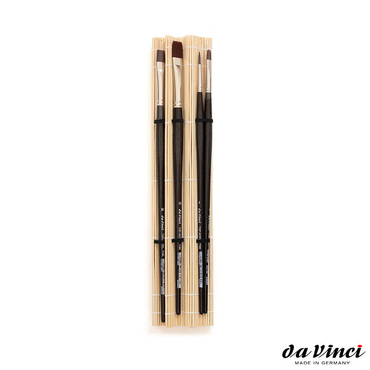 Set od 4 sintetička kista da Vinci Top Acryl 5004 za akrilno slikarstvo