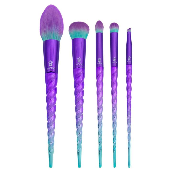 Set kozmetičkih kistova MÓDA MYTHICAL - razne boje — slika 1