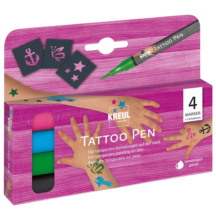 Set KREUL tattoo markera - 4 kom — slika 1