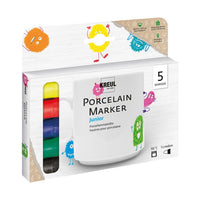 Set markera za porculan 5 kom — slika 1