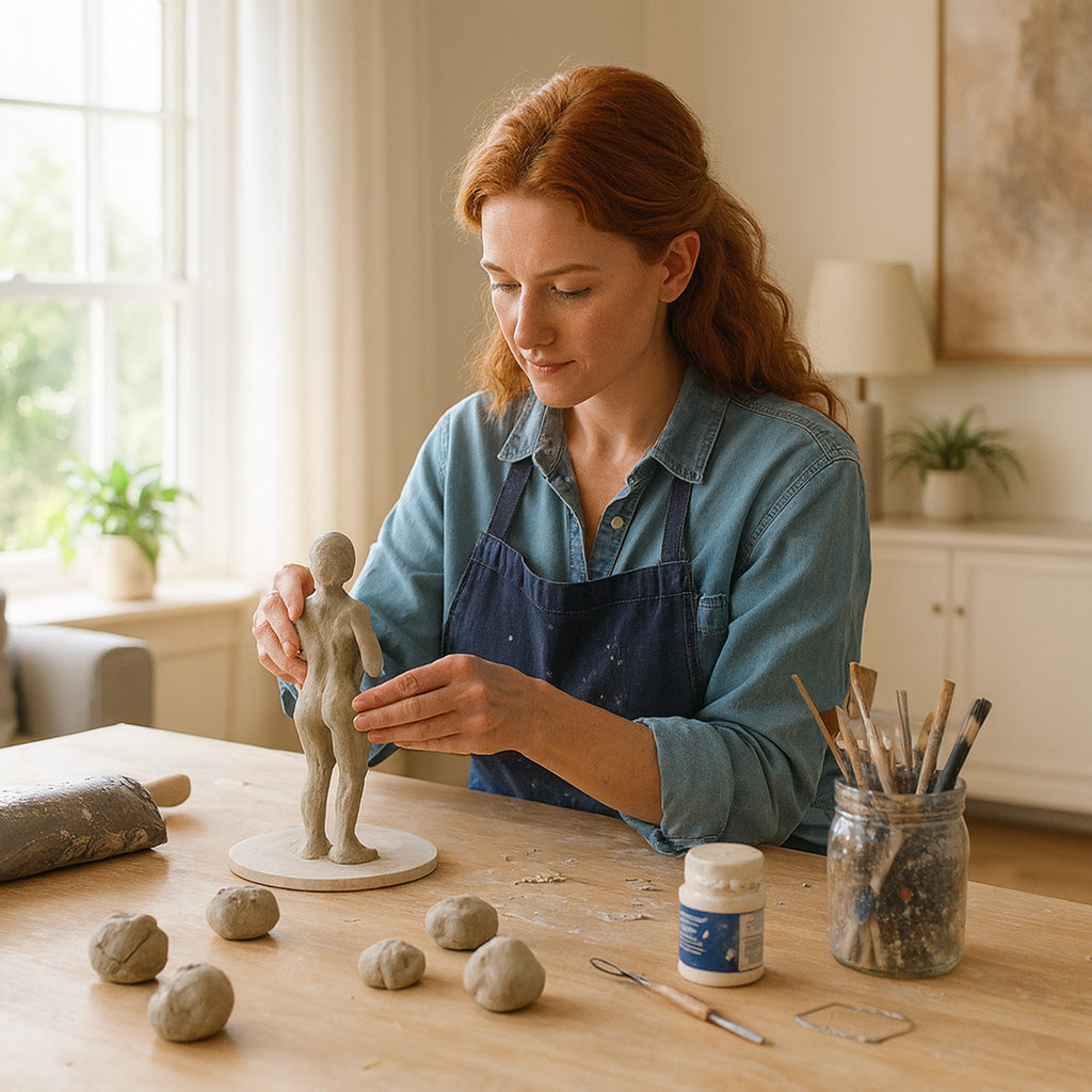 Krupni kadar pakovanja ARTMIE Clay with me mase za modeliranje spremne za kreativni rad
