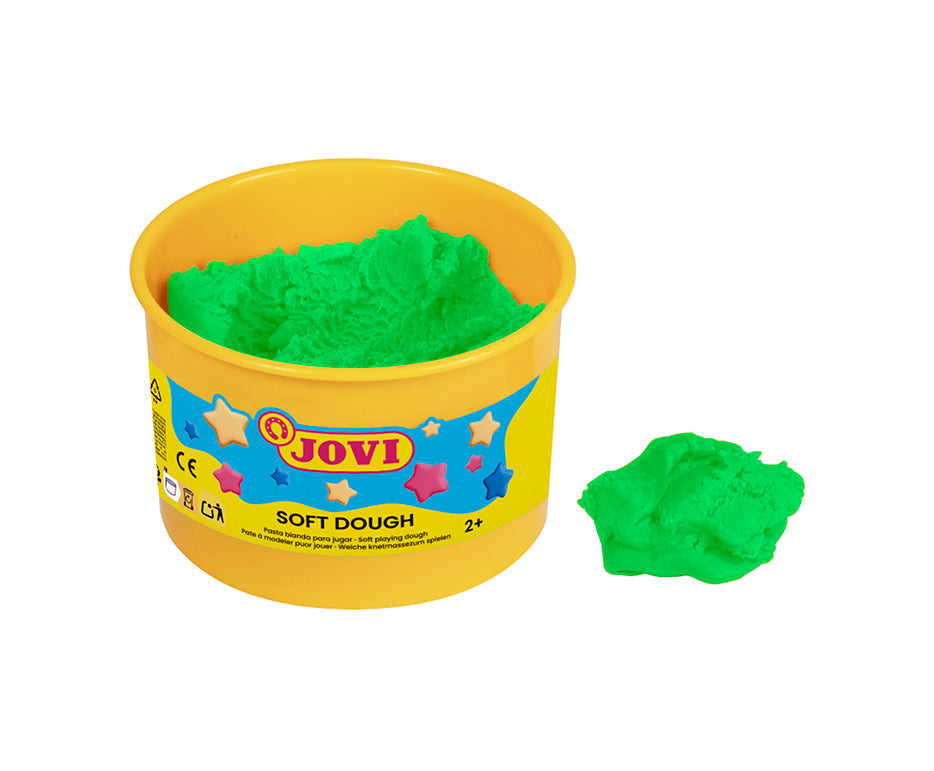 Set mase za modeliranje JOVI Soft Dough neonske boje 6 x 460 g
