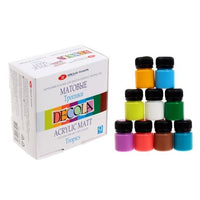 Set mat akrilnih boja Decola 9x20 ml - izaberi set – Tropics