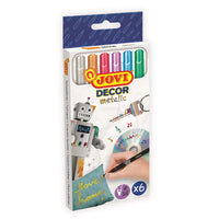 Set metalik markera JOVI 6 kom — slika 1