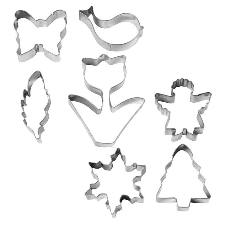 Set metalnih oblika - 4 komada - razni oblici — slika 1