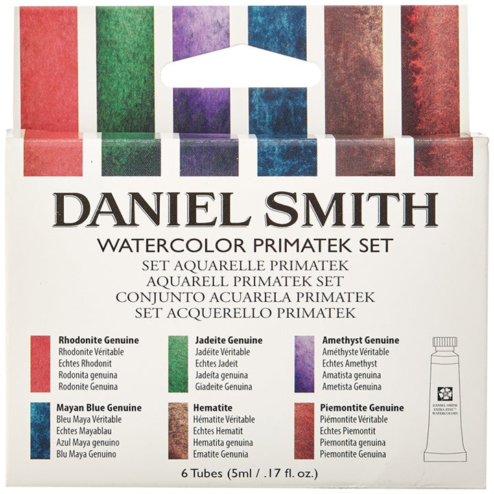 Set mineralnih akvarel boja Daniel Smith PRIMATEK - 6x5ml