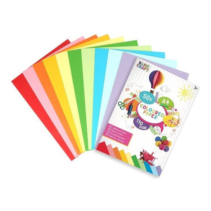 Set papira u boji 50 kom - izaberite dimenzije — slika 3