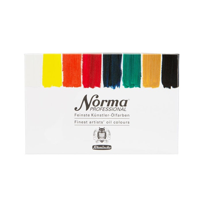 Set profesionalnih uljanih boja u tubama Schmincke Norma Professional 8 x 35 ml — slika 1