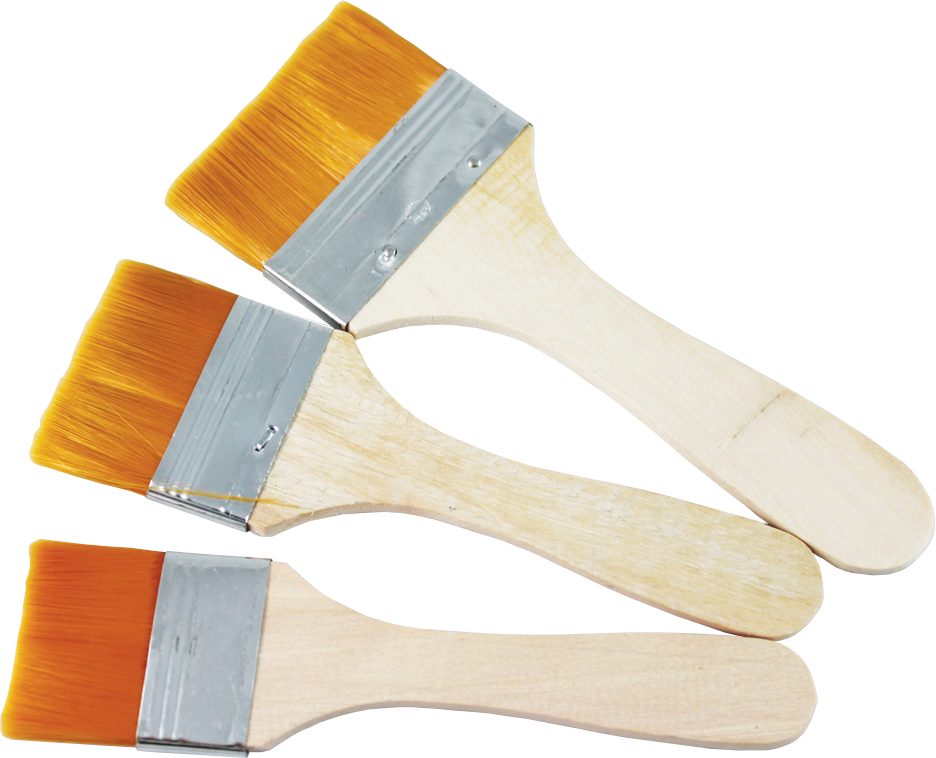 Set ravnih kistova Pentart - veličine 6, 8, 10
