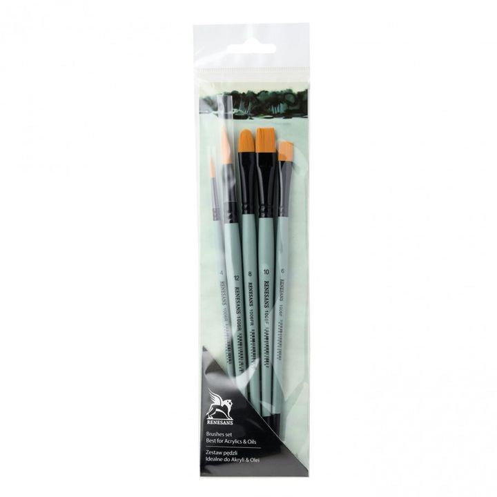 Set sintetičkih kistova Renesans 1006 - 5 kom