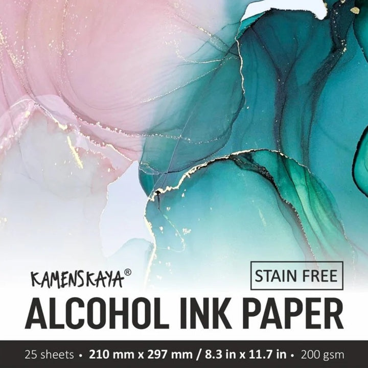 Set KAMENSKAYA sintetičkih papira za alkoholne tinte u različitim formatima