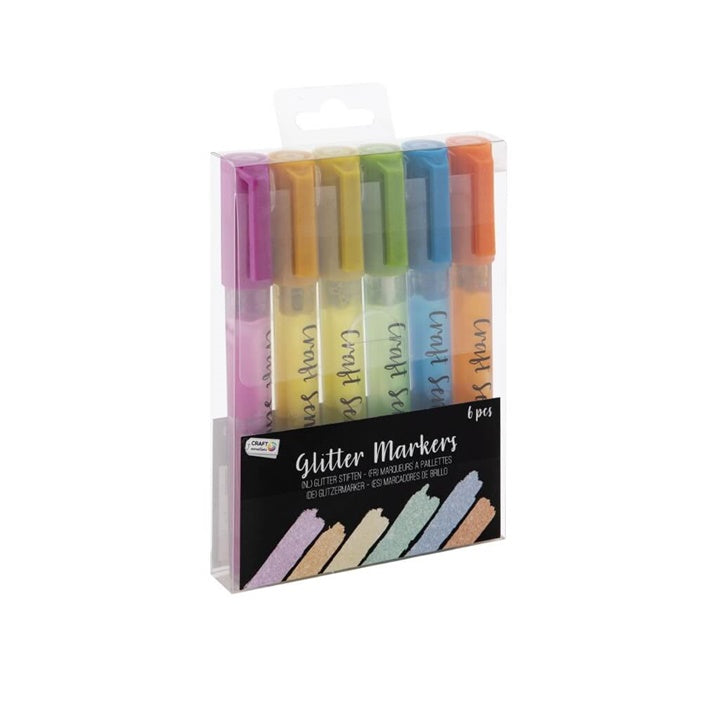 Set svjetlucavih markera 6 kom — slika 1