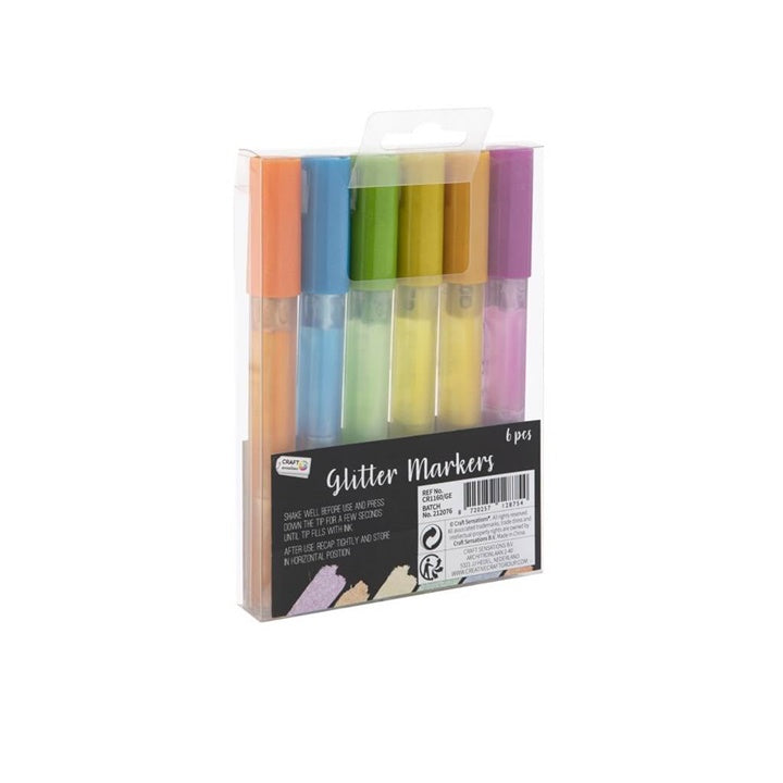 Set svjetlucavih markera 6 kom — slika 3