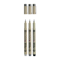 Set tehničkih olovaka Sakura Pigma Micron 3 fineliners — slika 2