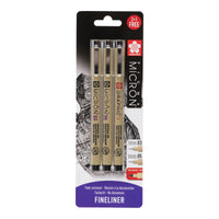 Set tehničkih olovaka SAKURA Pigma Micron i Graphic 3 kom