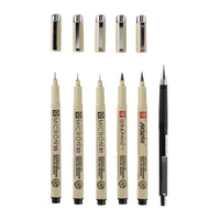 Set tehničkih olovaka Sakura Pigma Micron Manga - 6 kom