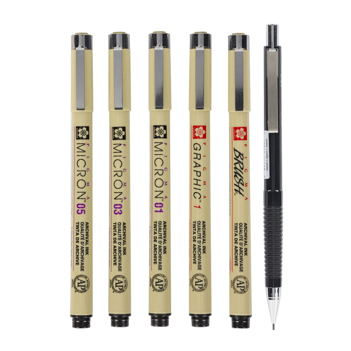 Set tehničkih olovaka Sakura Pigma Micron Manga - 6 kom