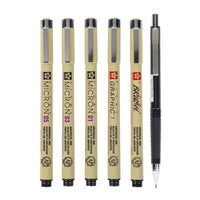 Set tehničkih olovaka Sakura Pigma Micron Manga - 6 kom