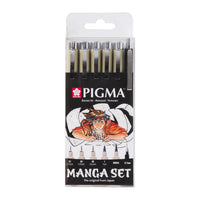 Set tehničkih olovaka Sakura Pigma Micron Manga - 6 kom