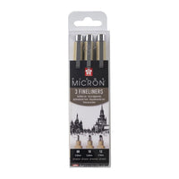 Set tehničkih olovaka SAKURA PIGMA MICRON set BROAD 3 kom — slika 1