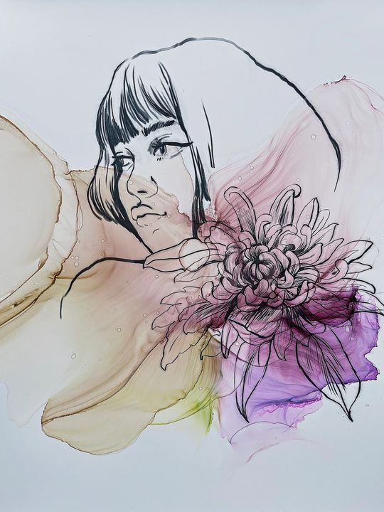 Set tinte KAMENSKAYA 'GIRLS AND FLOWERS' — slika 5